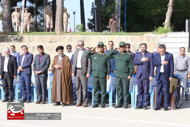 صبحگاه مشترک نیروهای مسلح کهگیلویه و بویراحمد به مناسبت سوم خرداد