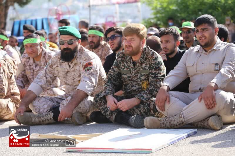 صبحگاه مشترک نیروهای مسلح کهگیلویه و بویراحمد به مناسبت سوم خرداد