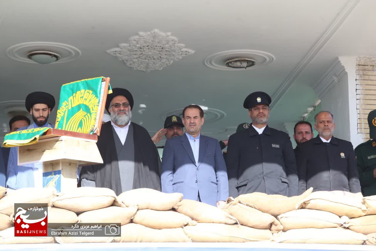 صبحگاه مشترک نیروهای مسلح کهگیلویه و بویراحمد به مناسبت سوم خرداد