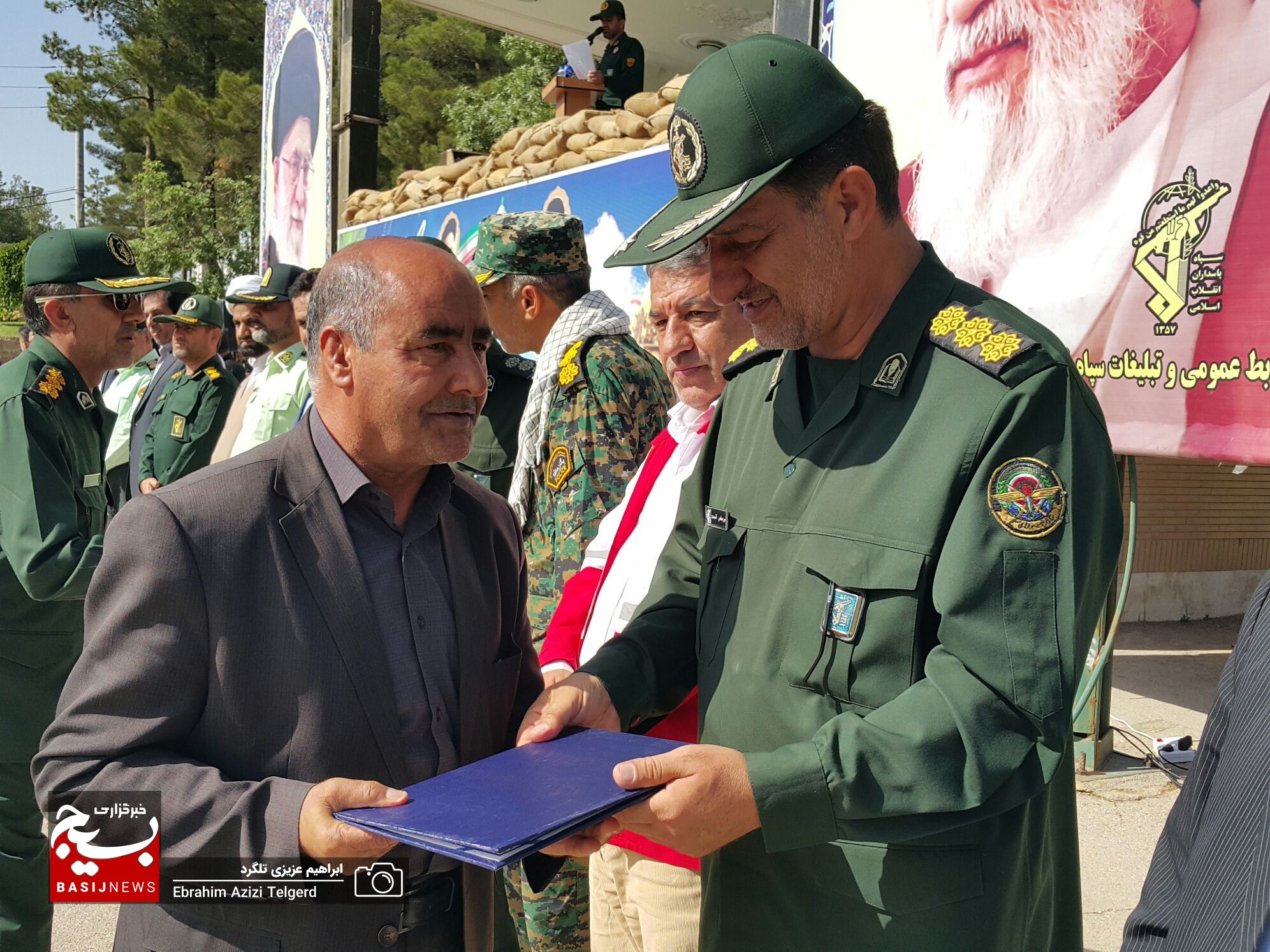 صبحگاه مشترک نیروهای مسلح کهگیلویه و بویراحمد به مناسبت سوم خرداد