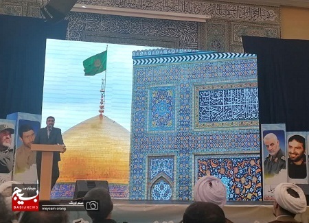 اولین یادواره 2400 شهید بخش کن تهران برگزار شد