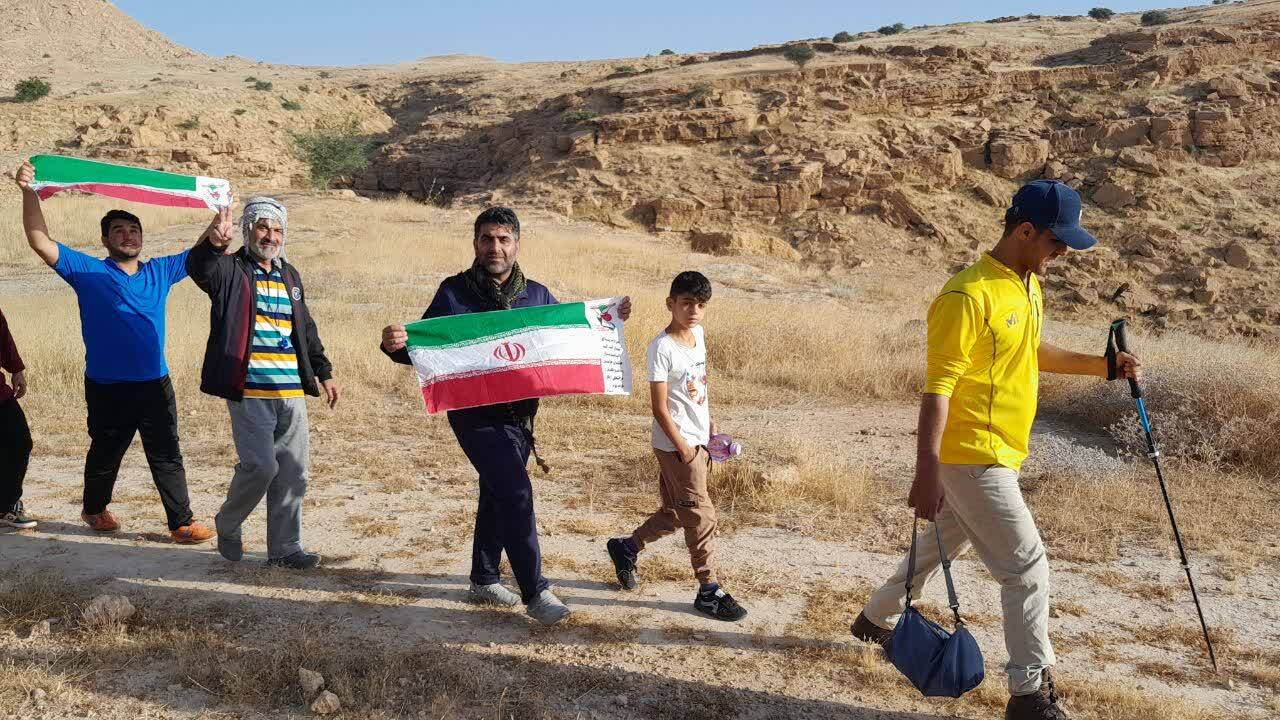 همایش کوه پیمایی وصعود به قله نادر شهرستان بهمئی به مناسبت سوم خرداد
