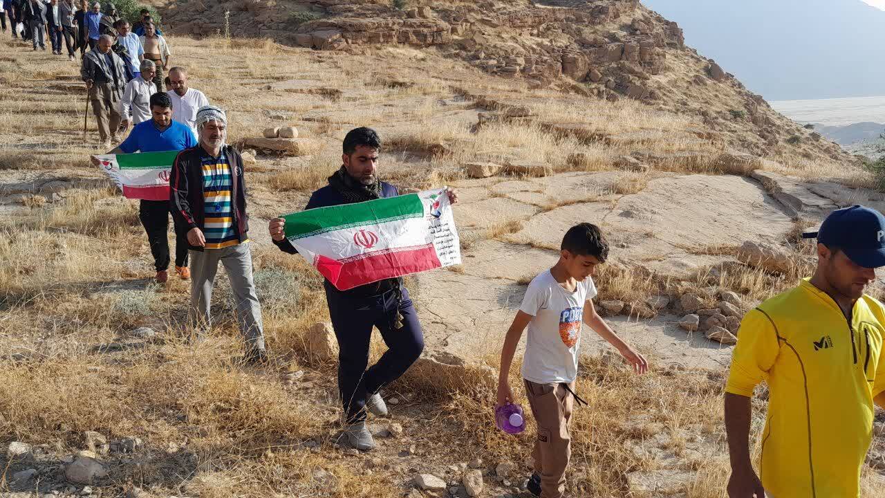 همایش کوه پیمایی وصعود به قله نادر شهرستان بهمئی به مناسبت سوم خرداد