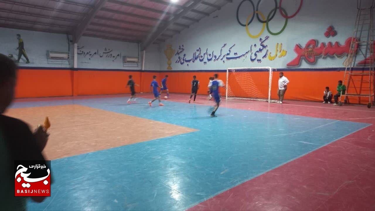 برگزاری مسابقات فوتسال بمناسبت سالروز آزادسازی خرمشهر