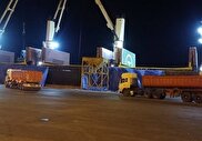 پهلوگیری ۲ کشتی با ۱۳۲ هزار تن گندم در بندر شهید رجایی