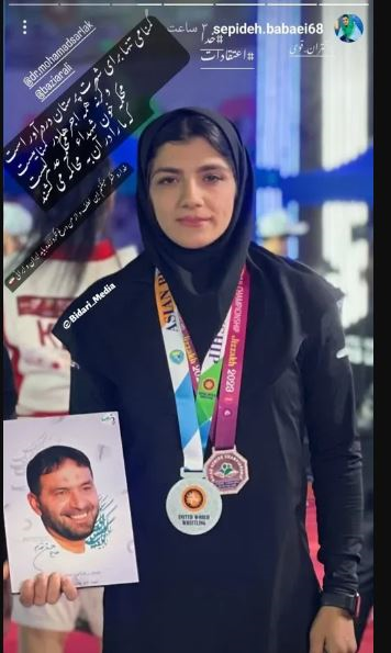 اقدام ارزشمند بانوی ورزشکار ایرانی موجب مباهات ورزش ایران شد