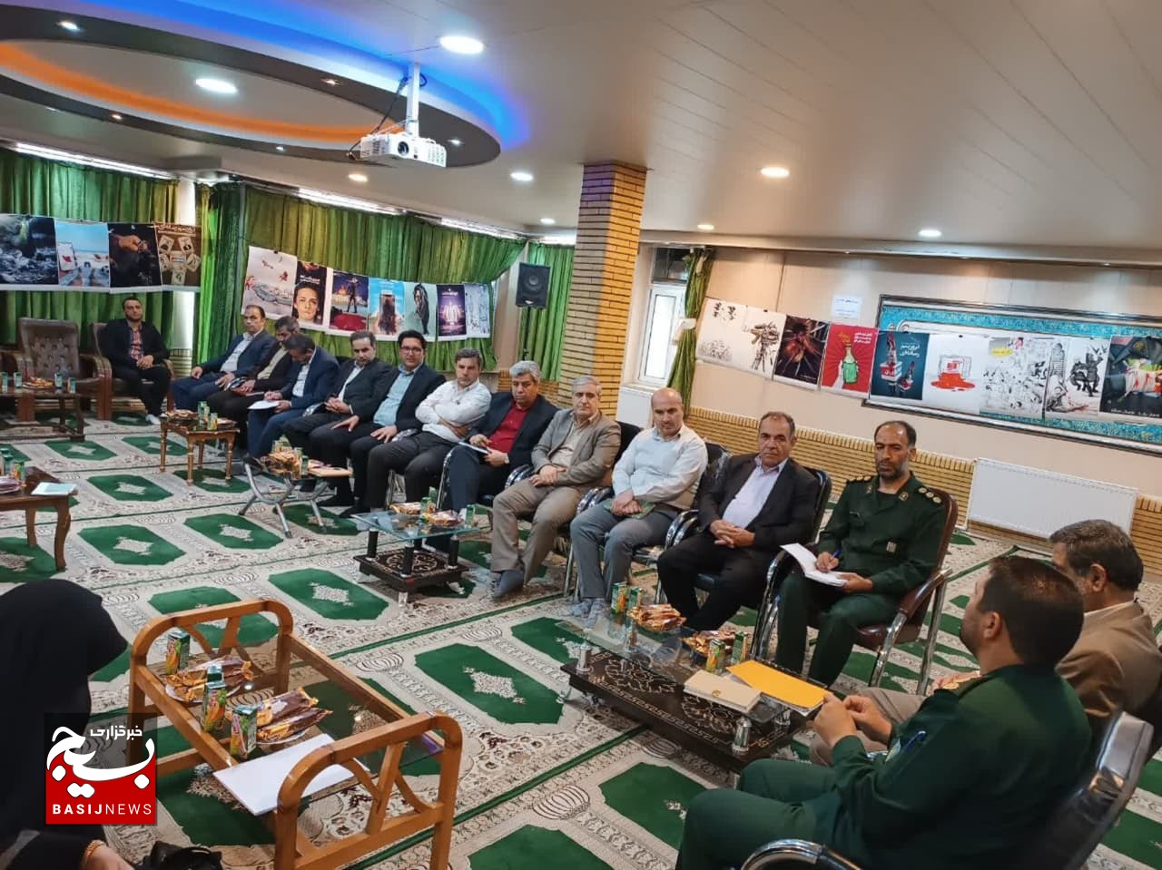 برگزاری جلسه کارگروه خانواده در سپاه مرند