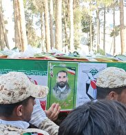 تصاویر/تشییع و خاکسپاری جانباز ۷۰درصد، شهید محمد نعمت الله در نجف آباد انجام شد