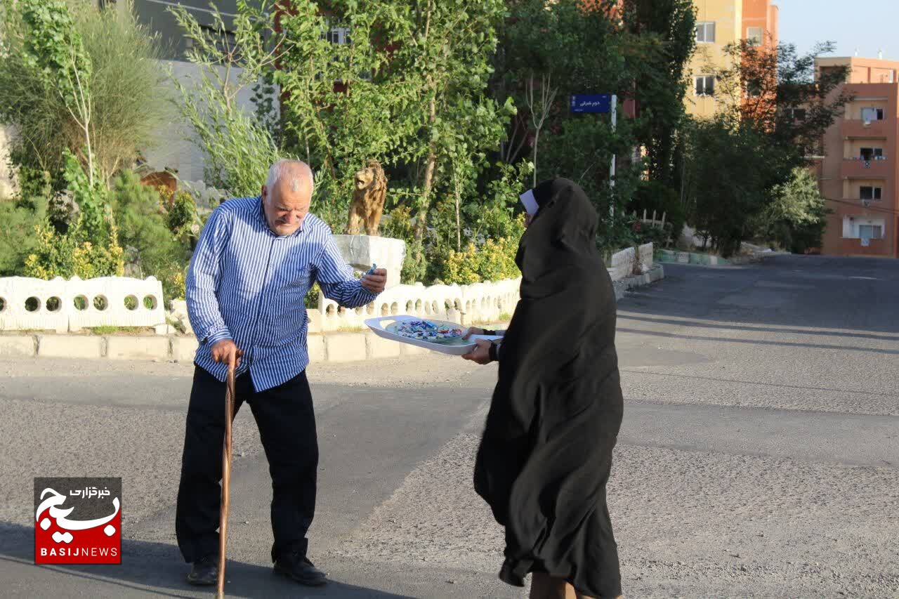 ایستگاه صلواتی خیابانی به مناسبت دهه ولایت + تصاویر