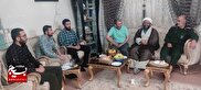 دیدار بدون واسطه مسئولان ناحیه مقاومت بسیج ساوه با سربازان سادات