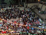 برگزاری جشن بزرگ عید غدیر در صحن امامزادگان زید ورحمان(ع) شهر پلنگ آباد+تصاویر