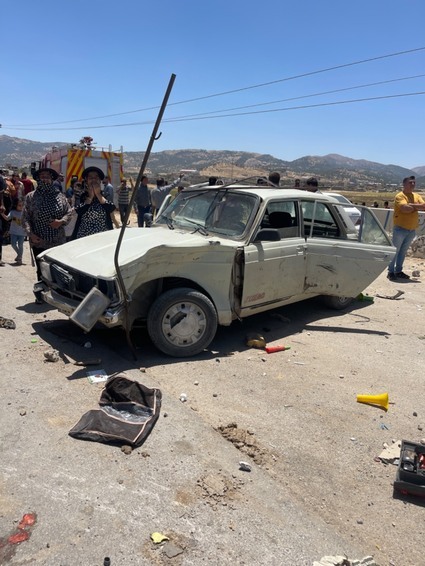 تصادف ۲۵ خودرو با بیش از ۳۰ کشته در جاده یاسوج به شیراز