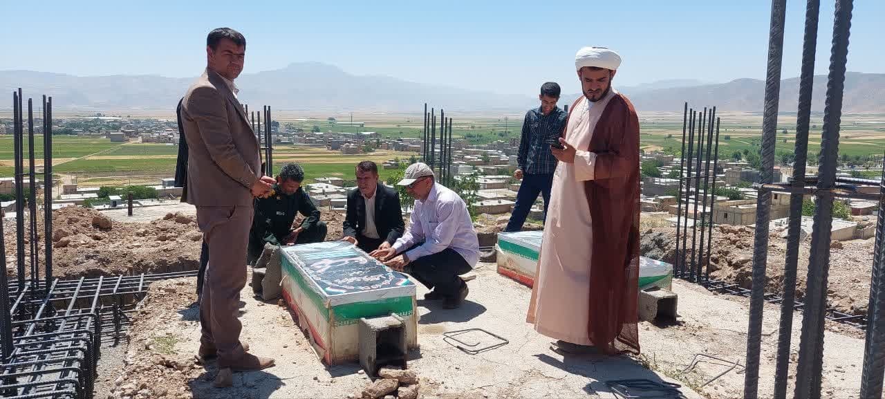 شروع ساخت المان شهدای گمنام خانمیرزا