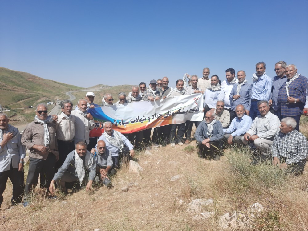 حضور پیشکسوتان سپاه ناحیه زنجان در اردوی راهیان نور  + تصاویر