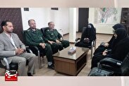 دیدار خواهران خادم الشهداء دامغان با دادستان شهرستان