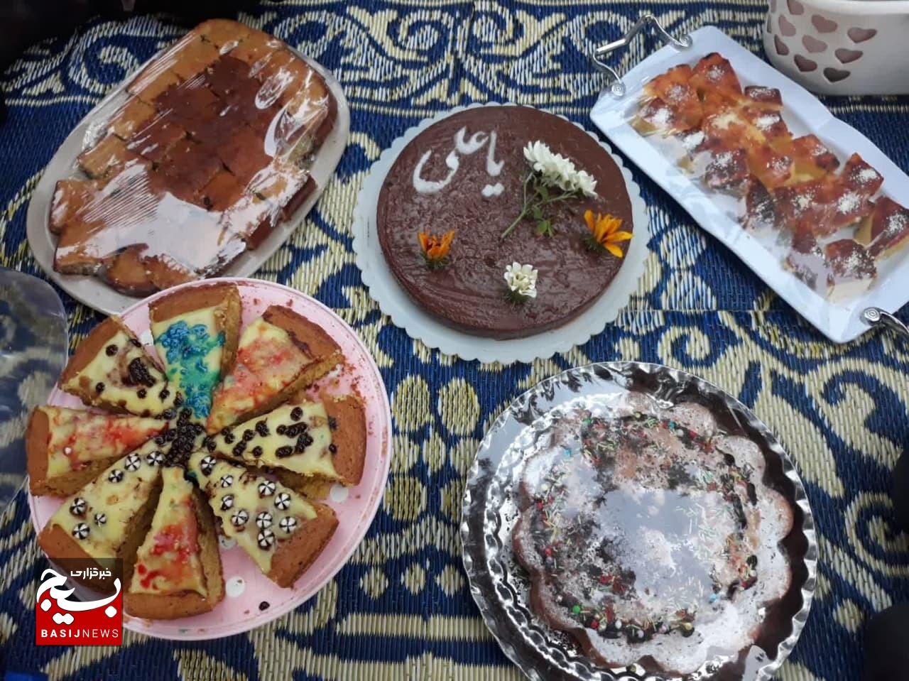 مسابقه پخت کیک «به عشق بابا علی(ع)» توسط پایگاه عفت قم