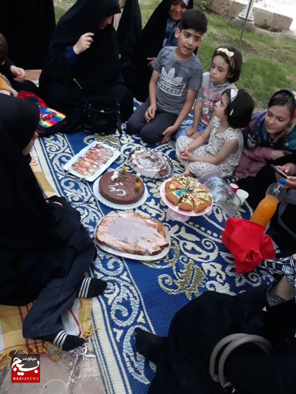 مسابقه پخت کیک «به عشق بابا علی(ع)» توسط پایگاه عفت قم