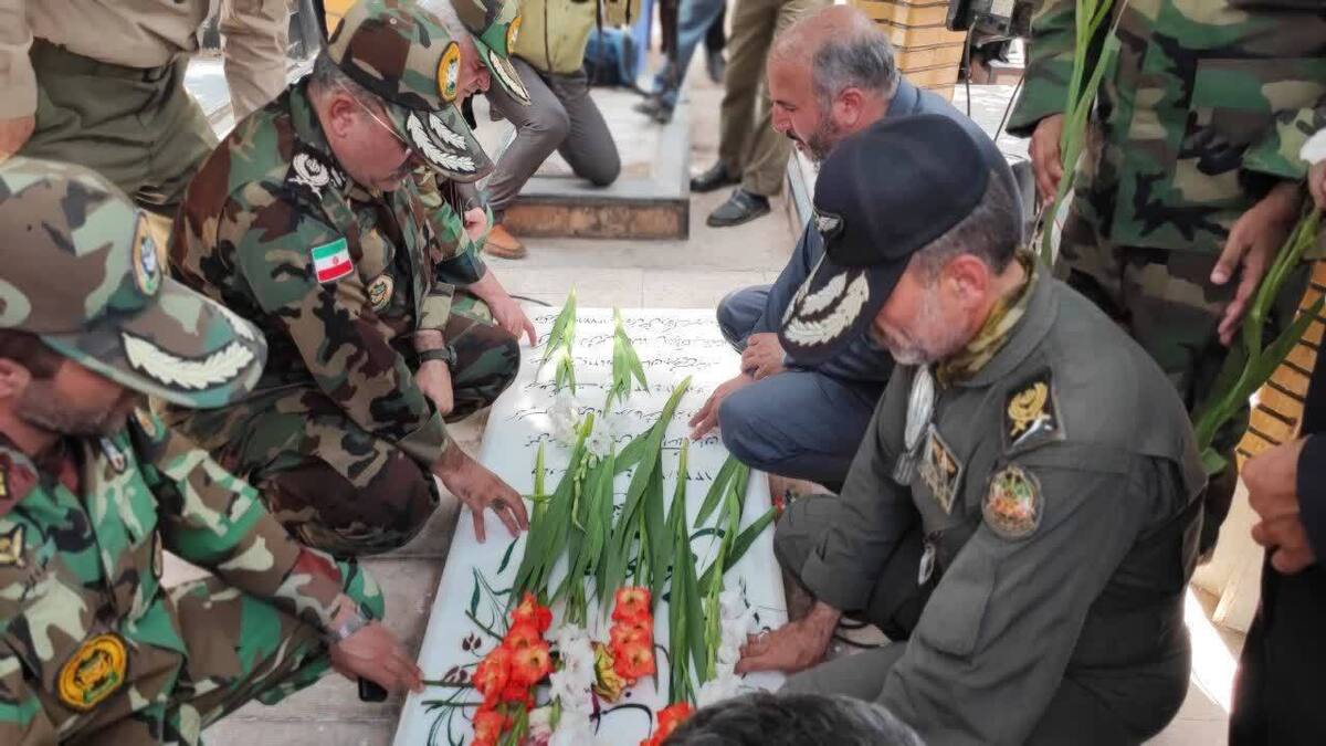 چهل و یکمین سالگرد شهادت سرلشگر خلبان ایرج عیوضی برگزار شد