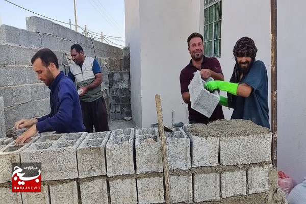 فعالیت ۵ روزه گروه جهادی شهید خرسند در روستا‌های محروم کازرون +عکس