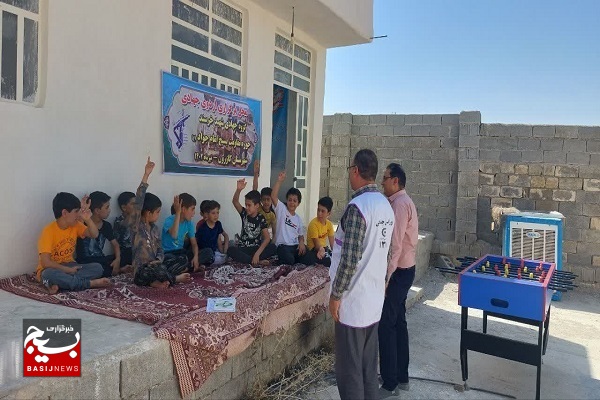 فعالیت ۵ روزه گروه جهادی شهید خرسند در روستا‌های محروم کازرون +عکس