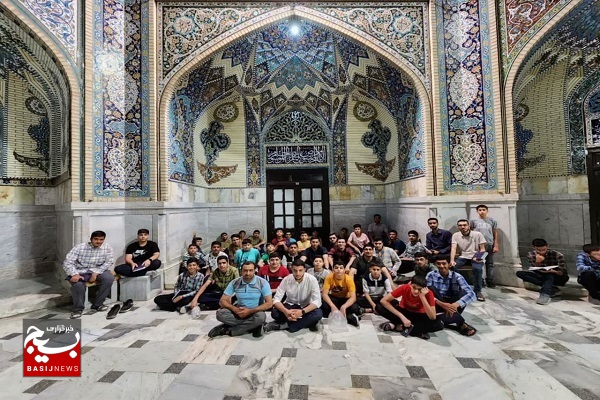 اردوی زیارتی تربیتی ۳۵۰ نفری بسیجیان پایگاه امام حسین (ع) جهرم به مشهد مقدس