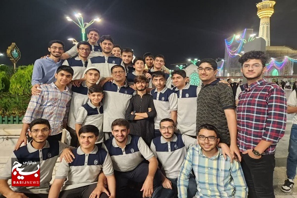 اردوی زیارتی تربیتی ۳۵۰ نفری بسیجیان پایگاه امام حسین (ع) جهرم به مشهد مقدس