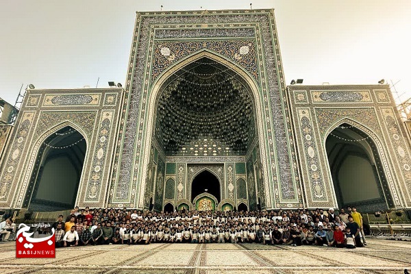 اردوی زیارتی تربیتی ۳۵۰ نفری بسیجیان پایگاه امام حسین (ع) جهرم به مشهد مقدس