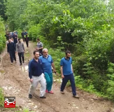 همایش پیاده روی پایوران و سربازان عباس آباد برگزار شد