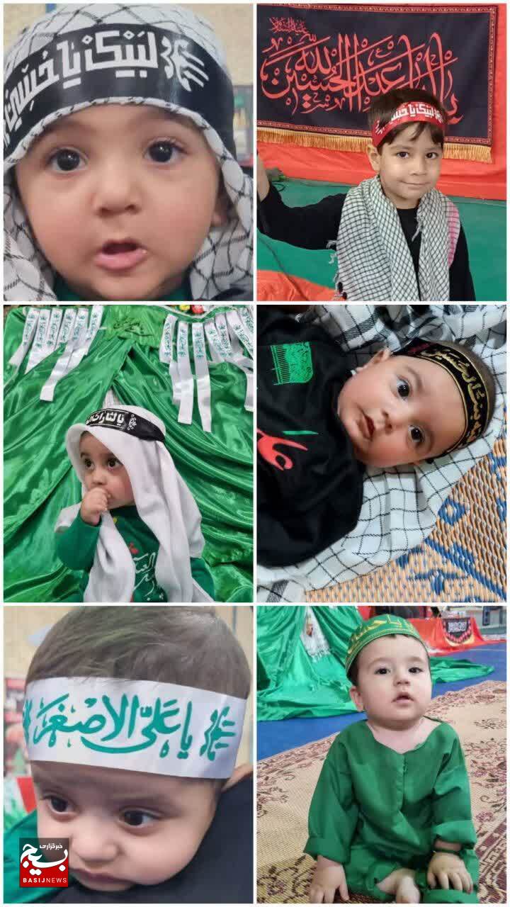 همایش بزرگ شیرخوارگان حسینی(ع)به یاد طفل شش ماهه کربلا حضرت علی اصغر(ع) در شهرستان لالی