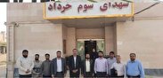 بازدید ستادی از فعالیت های سازمان بسیج مهندسین عمران و معماری استان البرز