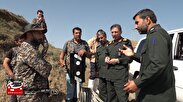 مشارکت فرمانده سپاه استان در کمک به سیل زدگان/ طبخ روزانه ۵ هزار پرس غذای گرم در مناطق سیل زده