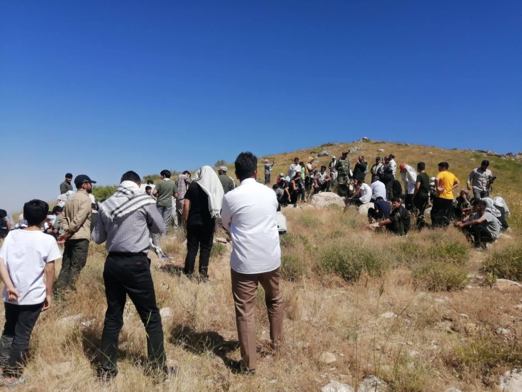 حضور کاروان های راهیان‌نور استان زنجان در یادمان شهدای عملیات نصر 7 به روایت تصویر از سفر به سرزمین شهدا