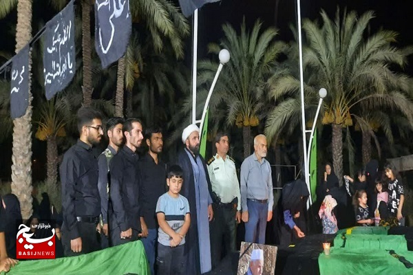 مراسم عزاداری در جوار شهدای گمنام کنارتخته برگزار شد+عکس