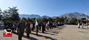 صبحگاه مشترک  رزمایش فاطمی ۳ در میامی برگزار شد