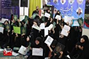 برگزاری اجتماع کودکان حسینی درپی هتک حرمت به ساحت مقدس قرآن کریم در شهرک پیام ماهدشت+تصاویر