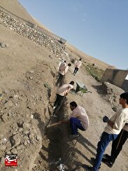 جهادگران تفرشی؛ پای کار خدمت به محرومان