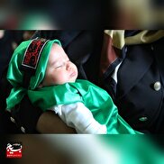 هم نوا با علی‌اصغر(ع)؛ هم ناله با رباب