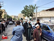 برگزاری مراسم دسته عزاداری شهادت امام رضا(ع)در کمالشهر+تصاویر
