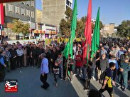 اجتماع بزرگ عزاداران شهادت امام رضا (ع) در شهرستان ساوجبلاغ برگزار شد