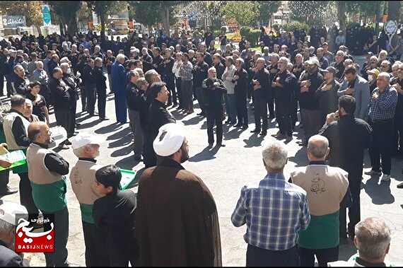 برگزاری مراسم عزاداری آخر ماه صفر در خمین
