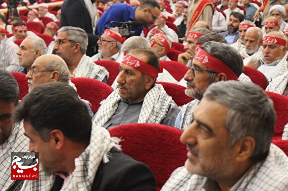 مراسم «جهاد مقاومت از دیروز تا امروز» در سمنان به روایت تصاویر