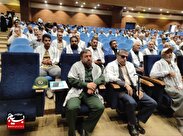 برگزاری آئین تجلیل از خانواده های شهدا و ایثارگران در ساوجبلاغ+تصاویر
