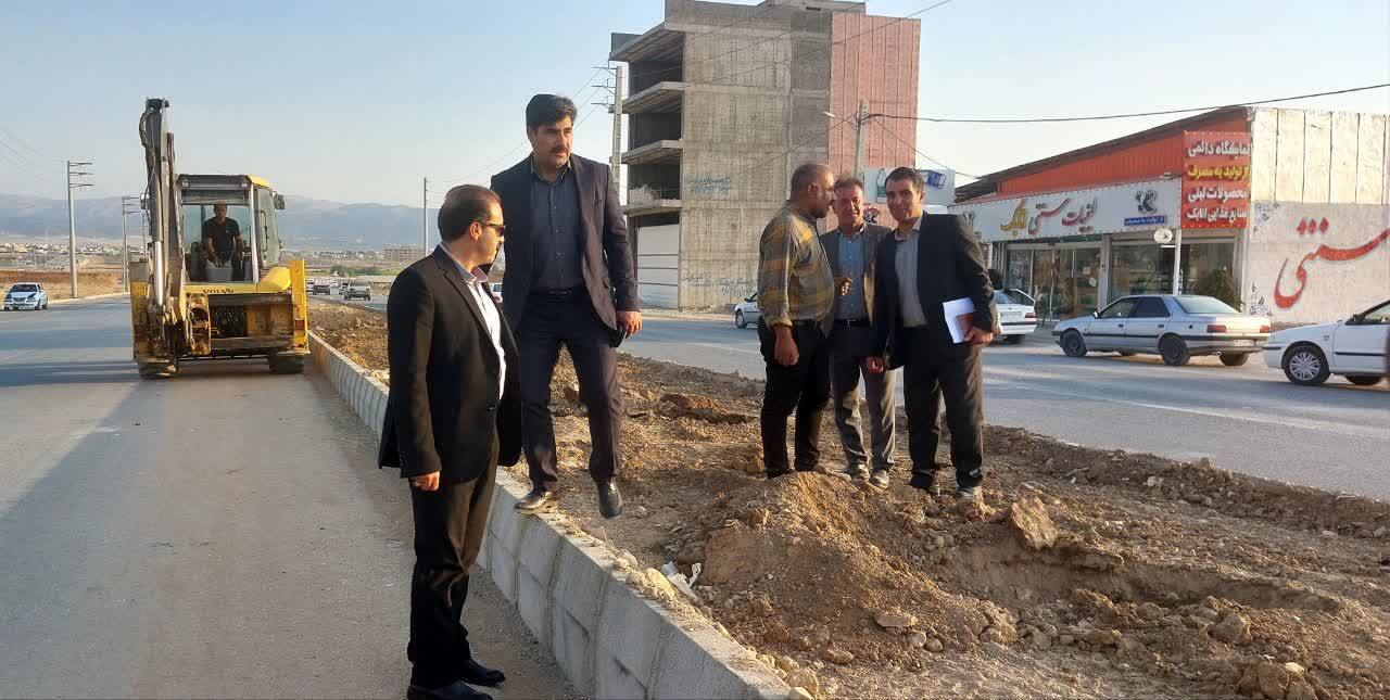 تور یک روزه بازدید خبرنگاران از پروژه های شهرداری یاسوج