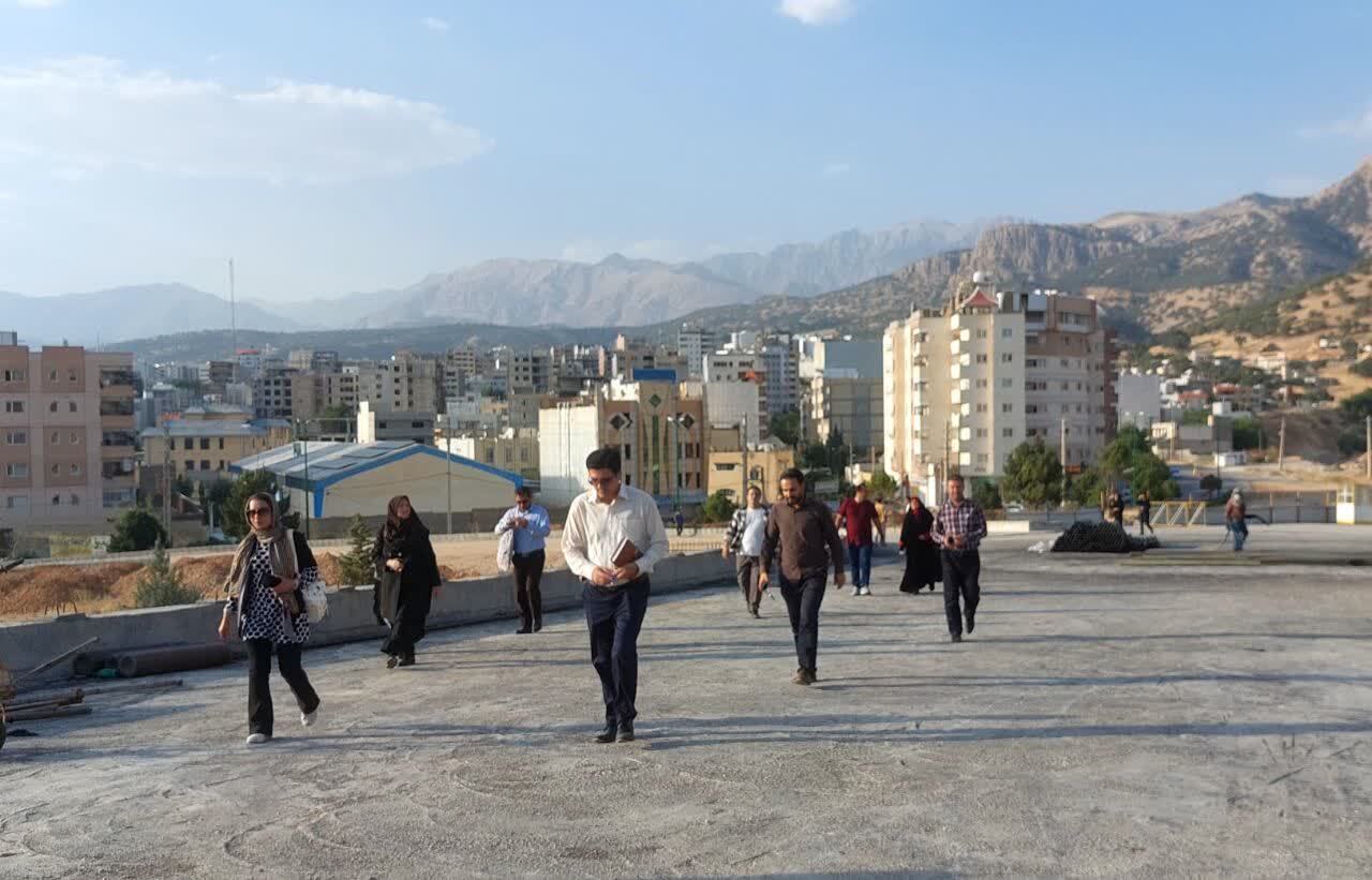 تور یک روزه بازدید خبرنگاران از پروژه های شهرداری یاسوج