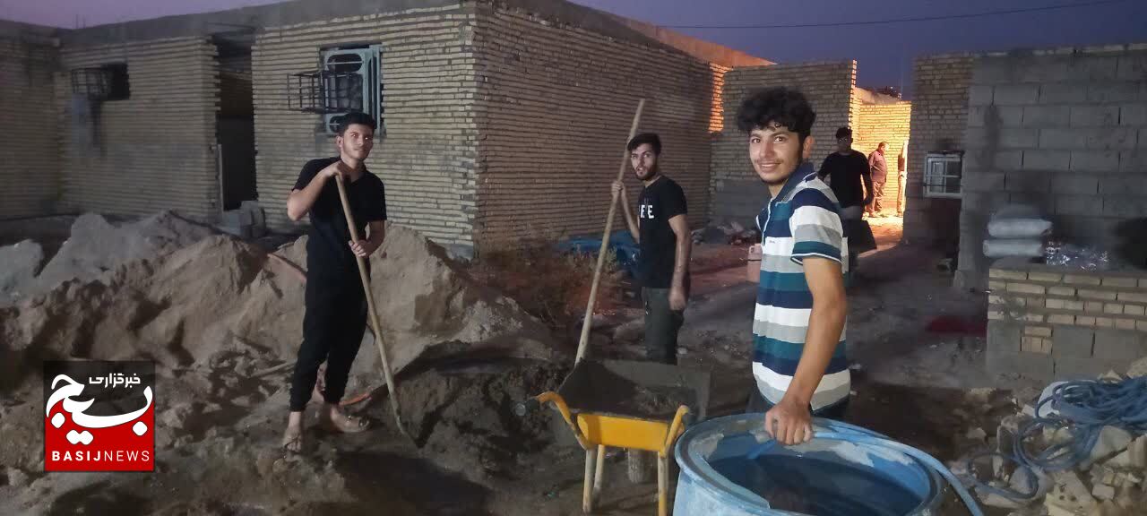 آماده سازی موکب قمر بنی هاشم شوش توسط جهادگران برای اربعین حسینی آماده سازی موکب قمر بنی هاشم شوش توسط جهادگران برای اربعین حسینی