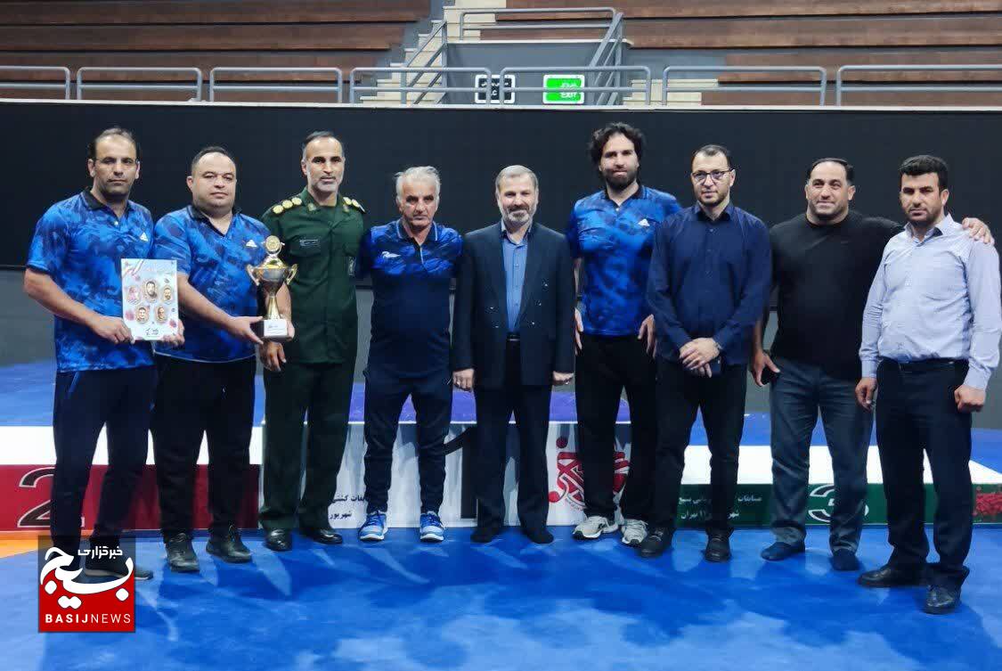 تیم کشتی آزاد مازندران قهرمان مسابقات قهرمانی بسیج کشور شد