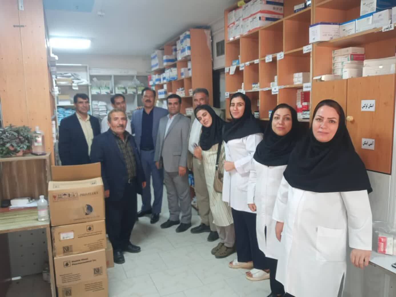 تجلیل از کارکنان بیمارستان شهید بهشتی یاسوج بمناسبت روز کارمند