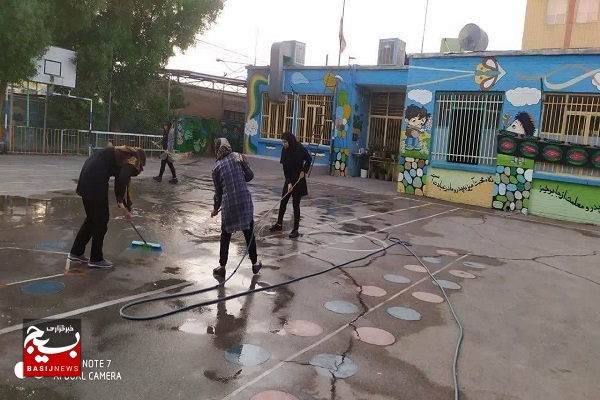 اردوی جهادی ۱۰ روزهی رنگ آمیزی دبستان قائم مقام جهرم برگزار شد+عکس اردوی جهادی ۱۰ روزهی رنگ آمیزی دبستان قائم مقام جهرم برگزار شد+عکس