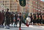 رژه نمایش اقتدار نیرو‌های مسلح استان به مناسبت آغاز هفته دفاع مقدس