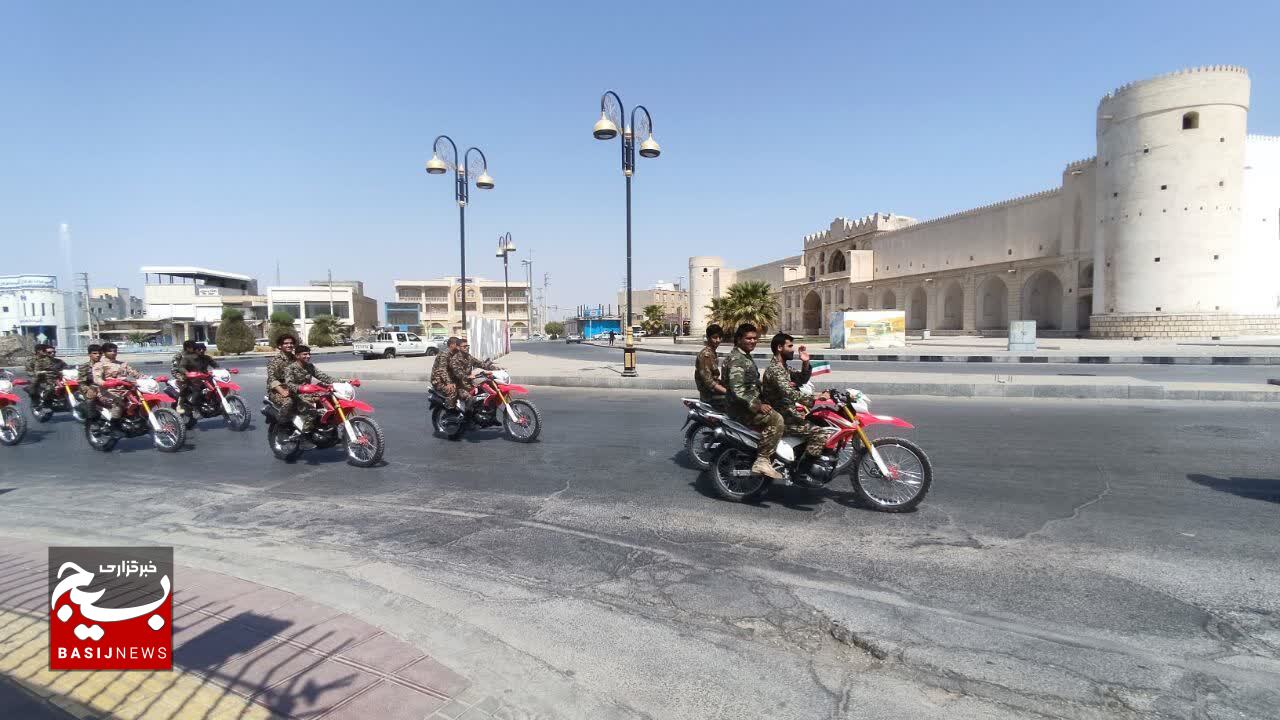 برگزاری رژه خودرویی و موتوری در دشتستان